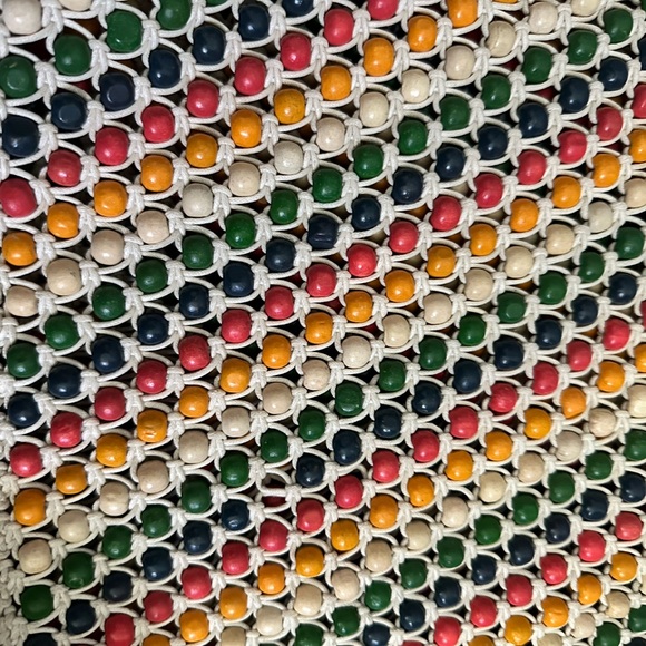 Madewell Cream Tote Bag with Textured Stripes - Picture 8 of 8